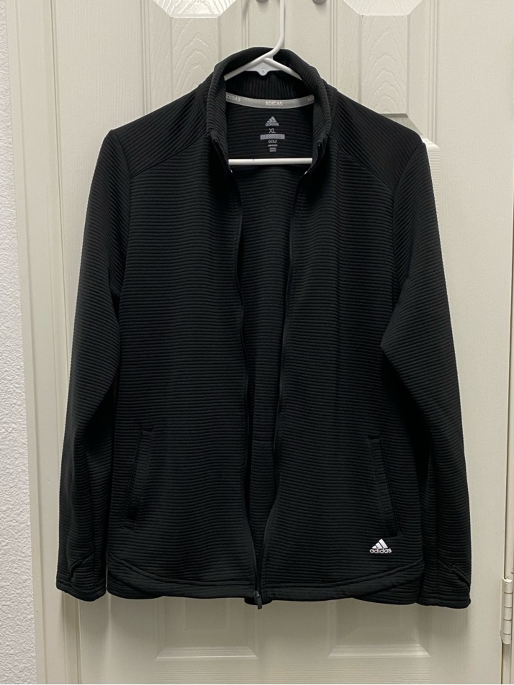 adidas Women’s Black Full-Zip Performance Jacket